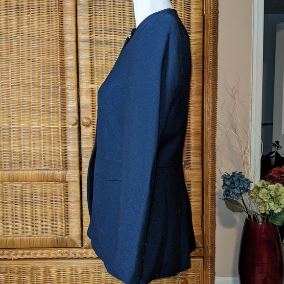 Ralph Lauren Navy Military Jacket SIZE 8P - Picture 2 of 4